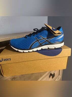 ASICS Men’s Sz 10 gel Zara a 5B  Blue Athletic Running Shoe
